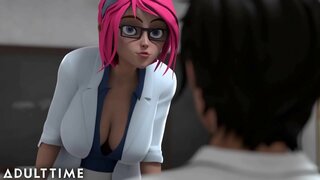 ADULT TEMPS Hentai Sexe Escola - Hot Professora i els Estudiants de Merda